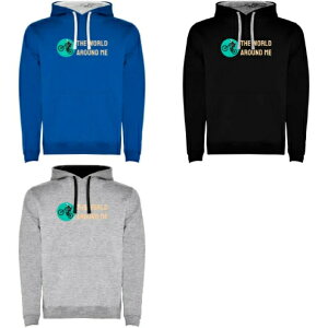 \全品1000円クーホン゜★10/27(月)限定/【3XLまで】Kruskis The World Around Me Two-Colour Hoodie カジュアルプルパーカー フーディ バイクウェア オートバイ バイク ツーリング カジュアル アウトドア