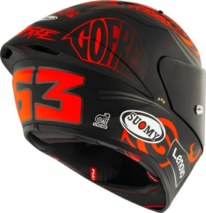 楽天市場】Suomy スオーミー S1-XR GP Bagnaia Replica 2024 Helmet 