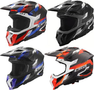 �y3XL�܂ŁzLS2 �G���G�X�c�[ MX703 X-Force Phantom Motocross Helmet ���g�N���X�w�����b�g �I�t���[�h�w�����b�g ���C�_�[ �o�C�N �G���f���[�� �傫���T�C�Y���� �������� (AMACLUB)