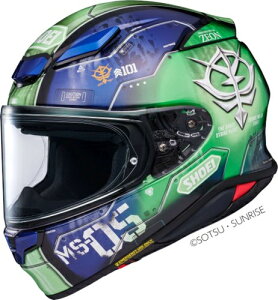 �yXXS�`�zShoei �V���E�G�C NXR2 Zaku I Helmet �t���t�F�C�X�w�����b�g ���C�_�[ �o�C�N �I�[�g�o�C �I�����[�h ���[�V���O �T�[�L�b�g �c�[�����O �X��� �ɂ� �������T�C�Y���� �U�N �������� (AMA