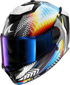 Shark �V���[�N Spartan GT Pro Carbon Sthyr Helmet �t���t�F�C�X�w�����b�g ���C�_�[ �o�C�N �I�[�g�o�C �I�����[�h �X�g���[�g ���[�V���O �c�[�����O �X��� �ɂ� �������� (AMACLUB)