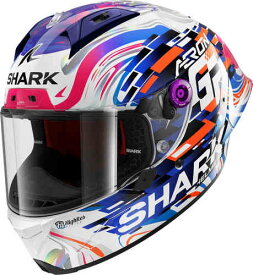 ＼全品P5倍★6/15(日)限定／Shark シャーク Aeron GP Replica Zarco GP de France Helmet フルフェイスヘルメット ライダー バイク オートバイ レーシング ツーリングにも かっこいい おすすめ (AMACLUB)