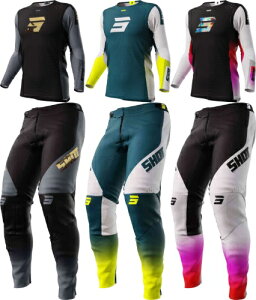 \全品1000円クーホン゜★10/27(月)限定/Shot Race Gear ショット レース ギア Aerolite Honor Motocross Jersey モトクロス ジャージ&パンツ 上下セット オフロードウェア バイク ライダー バイク 大きいサ