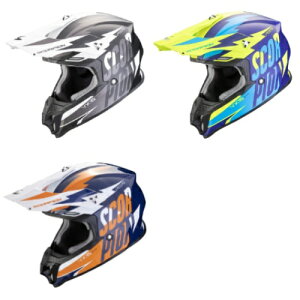 _Si2500~N[zK20`10/14^Scorpion XR[sI VX-16 EVO AIR Slanter Motocross Helmet wbg It[h gNXwbg C_[ oCN   (AMACLUB)
