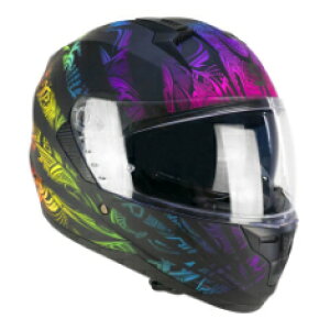 _Si1000~N[zK10/17()^y_uoCU[zSka-p 3MHA Speeder Rainbow Full Face Helmet ttFCXwbg C_[ oCN [VO c[Oɂ   (AMACLUB