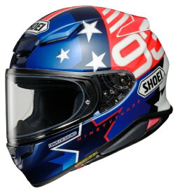 ＼4万以上で5％OFF★最終日／Shoei ショウエイ RF-1400 Marquez American Spirit Helmet フルフェイスヘルメット ライダー バイク オートバイ レーシング ツーリングにも かっこいい おすすめ (AMACLUB)