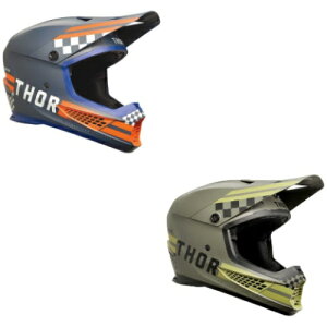 _4ȏ10OFFӍՁ^Thor \A[ Sector 2 Combat Motocross Helmet gNXwbg wbg It[h C_[ oCN   (AMACLUB)