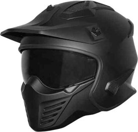 Germot ゲルモット GM 44 Jet Helmet ジェットヘルメット オープンフェイス サンバイザー ライダー バイク オートバイ ツーリングにも かっこいい おすすめ (AMACLUB)
