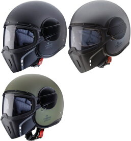 Caberg カバーグ Ghost X Jet Helmet ジェットヘルメット フルフェイスヘルメット マスク サンバイザー ライダー バイク オートバイ ツーリングにも かっこいい おすすめ (AMACLUB)