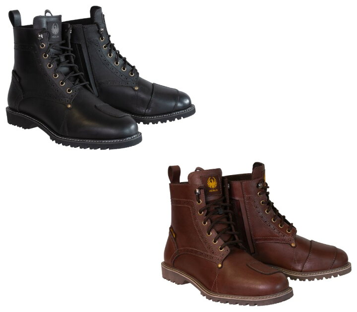 楽天市場】Merlin マーリン Derby Brogue D3O WP Boots ライディング 