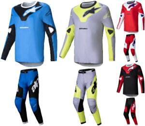 \全品2500円クーホン+P5倍★10/25(土)限定/Alpinestars アルパインスター Racer Veil Jersey オフロードウェア モトクロス ジャージ&パンツ 上下セット バイク ライダー かっこいい おすすめ (AMACLUB)
