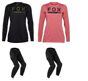 \全品1000円クーホン゜★10/27(月)限定/【女性用】Fox Racing フォックス Ranger Off Road Women's Jersey 女性用 モトクロスジャージ オフロードジャージ&パンツ 上下セット ライダー バイク おすすめ (A