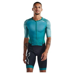 2XU c[^CY[ Light Speed Short Sleeve Trisuit gCAXX[c [XX[c V[gX[u gCAX jO j [hoCN  (AMACLUB