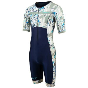 Zone3 Activate+ Sand Storm Short Sleeve Trisuit gCAXX[c ]ԃEGA ]ԃX[c [XX[c V[gX[u gCAX jO j [hoCN  (AMACLUB)