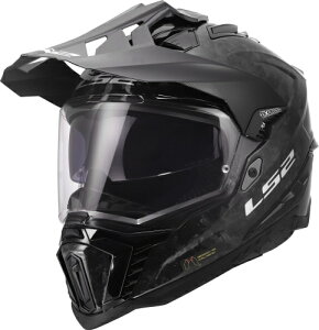 �y3XL�܂ŁzLS2 �G���G�X�c�[ MX701 Explorer Carbon Forged Enduro Helmet �I�t���[�h�w�����b�g �G���f���[���w�����b�g ���C�_�[ �o�C�N �c�[�����O �g���C�� �I�����[�h �ɂ� �������� (AMACLUB)