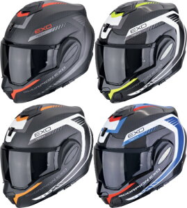 ytbvAbvzy_uoCU[zScorpion XR[sI EXO Tech Evo Carbon Cosy Helmet ttFCXwbg C_[ oCN I[goC [VO c[O ɂ   (