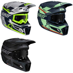 Leatt Abg 3.5 V25 With Googles off-road helmet S[Otwbg It[h gNXwbg C_[ oCN   (AMACLUB)