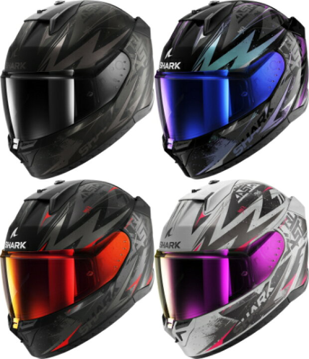 楽天市場】Shark シャーク D-Skwal 3 Blast-R Helmet フルフェイス 