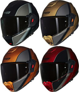 Nolan m[ N120-1 Verniciatura Speciale N-Com Helmet W[wbg ttFCX WFbgwbg C_[ oCN I[goC c[O X ɂ@ (AMACLUB)