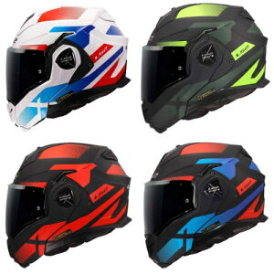 LS2 �G���G�X�c�[ FF901 Advant X Nova 06 modular helmet ���W�����[�w�����b�g �t���t�F�C�X �W�F�b�g ���C�_�[ �o�C�N �I�[�g�o�C �c�[�����O �X��� �ɂ� �������� (AMACLUB)