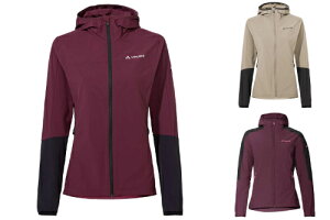 \全品1000円クーホン゜★10/27(月)限定/VAUDE Moab IV Soft Shell jacket 女性用 ライディングジャケット バイクウェア ライダー バイク ツーリング 自転車 サイクリング アウトドア レジャー タウン