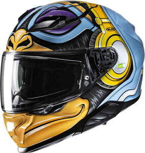 HJC エイチジェイシー F71 Monkey DJ Helmet フルフェイスヘルメット ライダー バイク オートバイ レーシング ツーリング 街乗り にも おすすめ (AMACLUB)