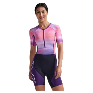 ypz2XU c[^CY[ Aero Sleeved Short Sleeve Trisuit p gCAXX[c ]ԃEGA ]ԃX[c [XX[c gCAX jO j [hoCN  (AM