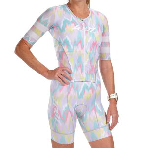 ypzZoot Y[g Aero Full Zip Dream Short Sleeve Trisuit p gCAXX[c ]ԃX[c [XX[c gCAX jO j [hoCN  (AMACLUB)