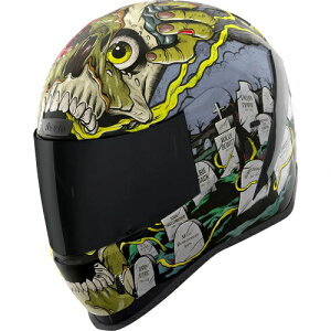 _Si1000~N[zK10/7()^Icon ACR Airform MIPS Dead Serious full face helmet ttFCXwbg C_[ I[h oCN I[goC [VO c[Oɂ  (AM