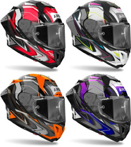 Airoh �A�C���[ GP 800 Must Carbon Helmet �t���t�F�C�X�w�����b�g ���C�_�[ �I�����[�h �o�C�N �I�[�g�o�C ���[�V���O �c�[�����O �X��� �ɂ� �������� (AMACLUB)