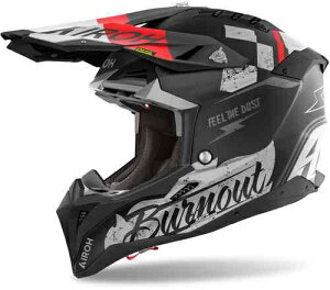 Airoh AC[ Aviator 3 Burnout Motocross Helmet gNXwbg It[hwbg C_[ oCN   (AMACLUB)