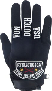 Von Dutch X Helstons Key Motorcycle Gloves ���C�f�B���O�O���[�u �o�C�N�O���[�u ��� �o�C�N �I�[�g�o�C ���[�V���O �c�[�����O �o�M�[ �X��� �ɂ� �^�b�`�X�N���[�� �������� (AMACLUB)