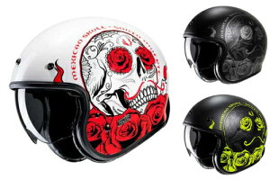 HJC GC`WFCV[ V31 Desto open face helmet WFbgwbg I[vtFCX C_[ oCN c[O X ɂ  (AMACLUB)