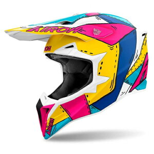 Airoh AC[ Wraaap Paint off-road helmet wbg It[h gNXwbg C_[ oCN   (AMACLUB)