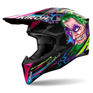 Airoh AC[ Wraaap Music off-road helmet wbg It[h gNXwbg C_[ oCN   (AMACLUB)