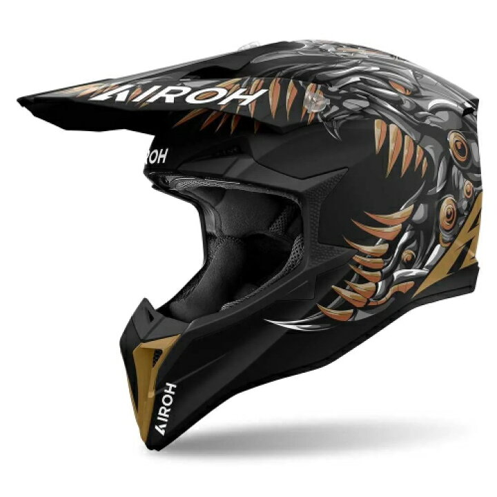 楽天市場】Airoh アイロー Wraaap Cyborg off-road helmet ヘルメット 