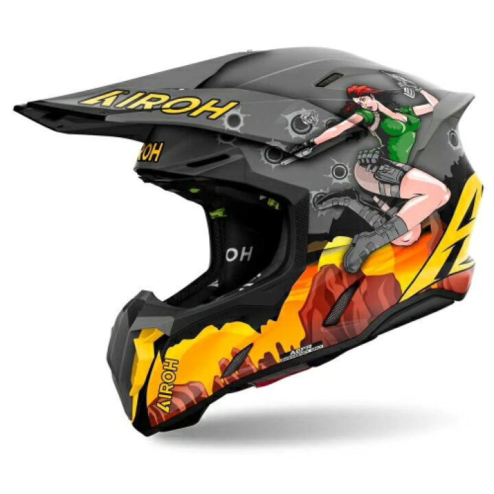 楽天市場】Airoh アイロー Twist 3 Adventure off-road helmet 