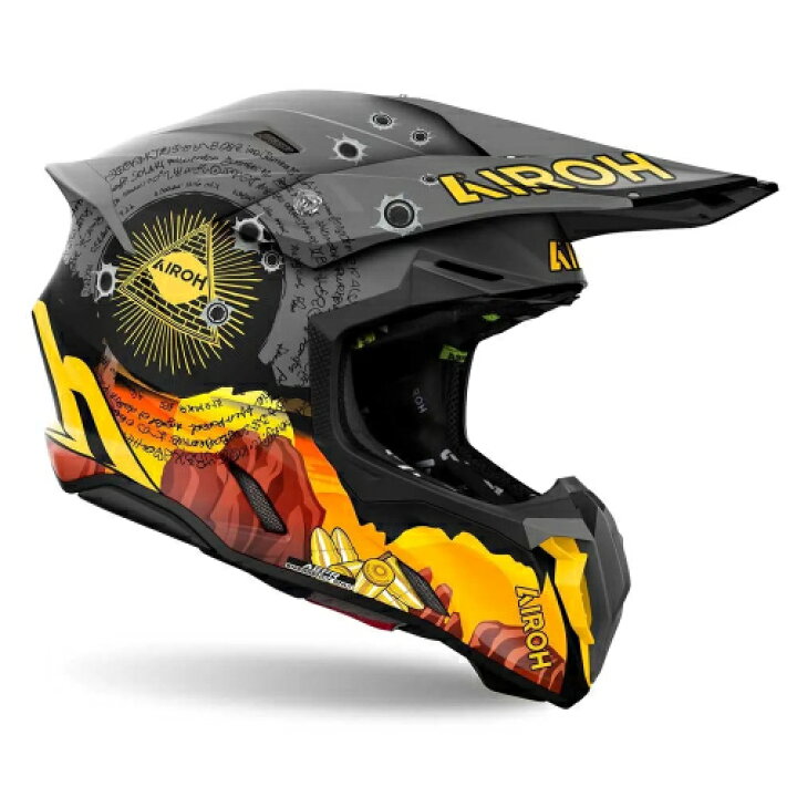 楽天市場】Airoh アイロー Twist 3 Adventure off-road helmet 