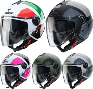 Caberg Jo[O Riviera V4 X Alpha Jet Helmet WFbgwbg I[vtFCXwbg ToCU[ C_[ oCN I[goC c[O XN[^[ X ɂ  (AMACLUB)