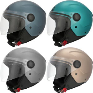 Acerbis アチェルビス Jet Brezza Metallic Jet Helmet ジェットヘルメット オープンフェイスヘルメット ライダー バイク オートバイ ツーリング スクーター 街乗り にも おすすめ (AMACLUB)