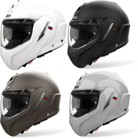 【3XLまで】【フリップアップ】Airoh アイロー Mathisse II Helmet フルフェイスヘルメット フリップアップヘルメット ライダー オートバイ レーシング ツーリング 街乗り にも おすすめ (AMACLUB)