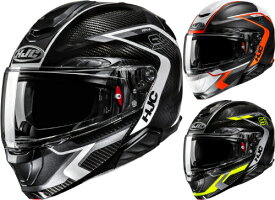【フリップアップ】【ダブルバイザー】HJC エイチジェイシー RPHA 91 Carbon Lagos Helmet フルフェイスヘルメット フリップアップヘルメット ライダー オートバイ レーシング ツーリング 街乗り にも おすすめ (AMACLUB)