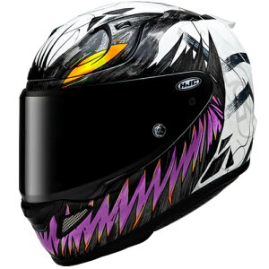 HJC �G�C�`�W�F�C�V�[ RPHA12 Anti Venom 2 Marvel Helmet �t���t�F�C�X�w�����b�g ���C�_�[ �o�C�N �I�[�g�o�C ���[�V���O �c�[�����O �X��� �ɂ� �������� (AMACLUB)