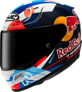 �yXXS�`�zHJC �G�C�`�W�F�C�V�[ RPHA 12 Red Bull Misano GP 2 Helmet �t���t�F�C�X�w�����b�g ���C�_�[ �o�C�N �I�[�g�o�C ���[�V���O �c�[�����O �X��� �ɂ� �������T�C�Y���� �������� (AMACLUB)