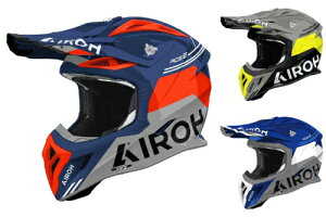 Airoh AC[ Aviator Ace 2 Fury full face helmet gNX Gf[wbg C_[ oCN It[h ɂ  (AMACLUB)