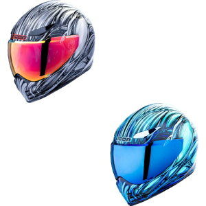 y3XL܂ŁzIcon ACR Domain Nouveau full face Helmet ttFCXwbg C_[ oCN I[goC I[h Xg[g [VO c[O X ɂ  (AMACLUB)