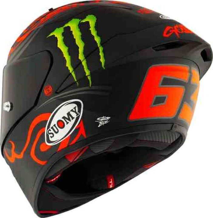 楽天市場】Suomy スオーミー S1-XR GP Bagnaia Monster Replica 2024 