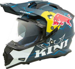 Kini �L�j�[ Red Bull ADV 1.0 Motocross Helmet ���g�N���X�w�����b�g �I�t���[�h�w�����b�g ���C�_�[ �o�C�N ���������� �������� (AMACLUB)