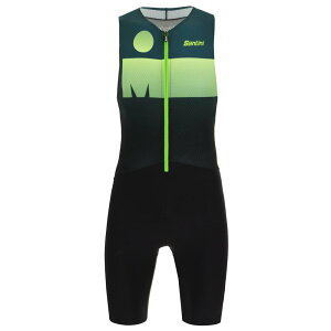 _Si1000~N[zK10/7()^Santini TeB[j Ironman Audax 2019 Sleeveless Trisuit ]ԃEGA ]ԃX[c [XX[c m[X[u [hoCN   (AMACLUB)