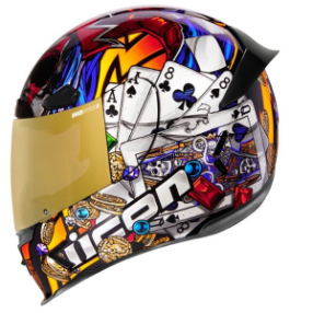 世界的に Luckylid3 Pro Airframe アイコン Icon Helmet Amaclub おすすめ かっこいい ツーリングにも バイク ライダー フルフェイスヘルメット ヘルメット Jornadasdemontana Moralzarzal Es